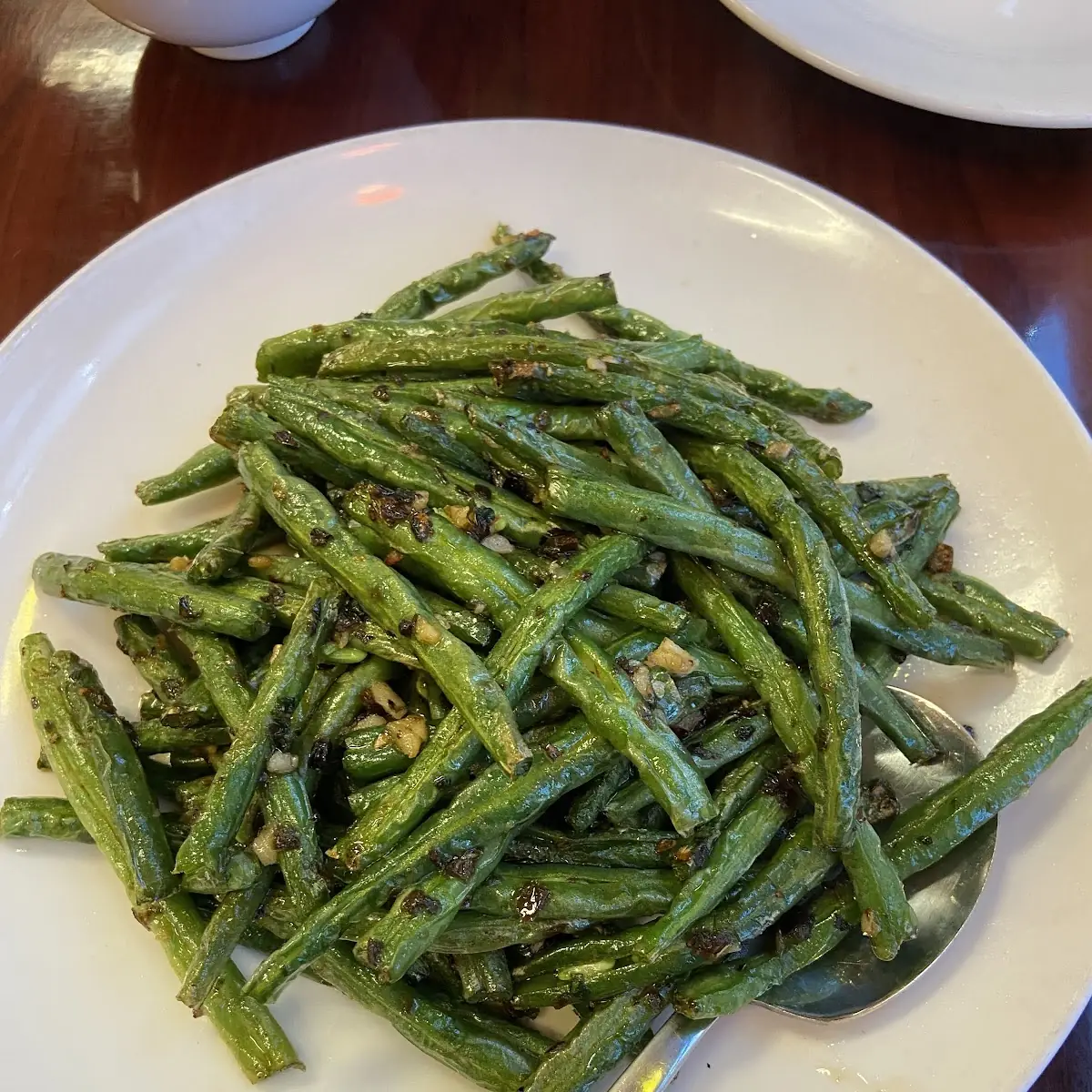sautéed green beans 干煸四季豆